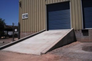 cement mini ramp